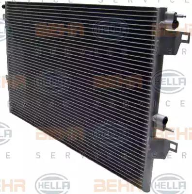 Радіатор кондиціонера HELLA 8FC 351 301-634 - Фото 2